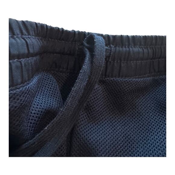 Mens Adidas Navy Blue XL Straight Track Pants Elastic Waist Pockets - Picture 5 of 13